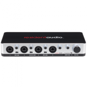 Resident Audio T4 Thunderbolt Audio Interface/ 레지던트 오디오 4채널 썬더볼트 오디오 인터페이스