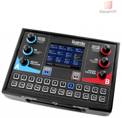 [LIVEMIX] CS-DUO  모니터링 시스템 듀얼 채널 믹서